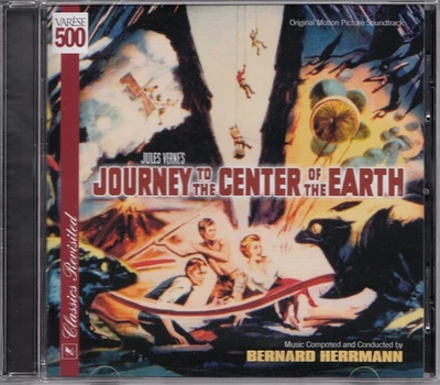 Bernard Herrmann – Jules Verne's Journey To The Center Of The Earth - Varese CD Foto 1 de 2