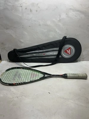 Tecnifibre TF 150 Carbiothane Squash Racket - TF 305 Strings - With Carry Case - Image 1 of 4