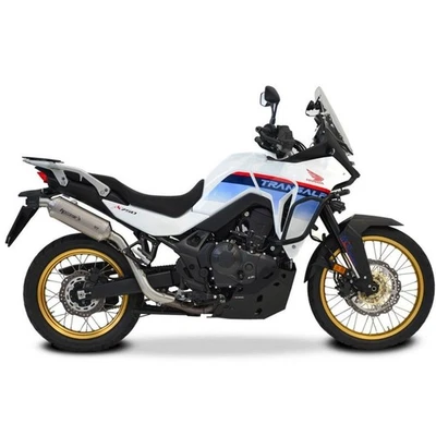 TERMINALE DI SCARICO HP CORSE SP-2 SHORT ALTO OMOLOGATO EURO5 HONDA TRANSALP 750 - Immagine 1 di 4