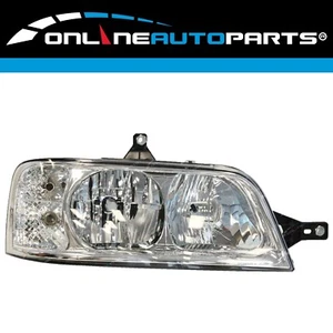 RH Clear/Chrome Halogen HeadLight RH for Fiat Ducato Gen 2 2002~2007 Right RHS - Picture 1 of 6