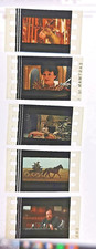 return to oz 1985 walt disney  35mm set of 5 film cells rare original set 25
