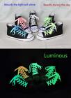 Lots Flat Reflective Runner Shoe Laces Safety Luminous Glowing Shoelace Strings
