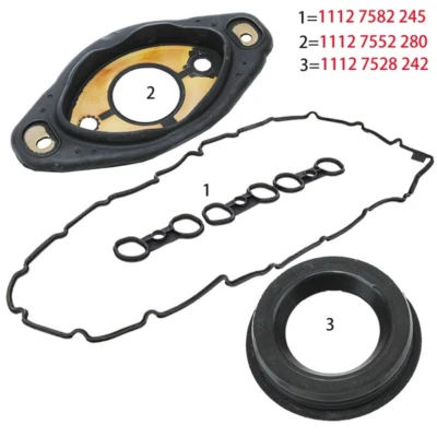 Valve Cover Gasket Set For BMW 528i 528ixDrive 528xi 2008 2009 2010 2011 3.0L ） - Изображение 1 из 4
