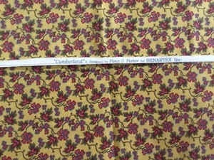 Benartex Cumberland Fons & Porter Floral Fabric Quilting Sewing Craft 35” x 43” - Picture 1 of 5