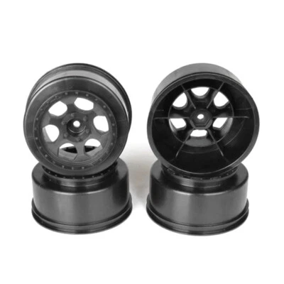 Rueda DE Racing DER-TS4-FB Trinidad SC (4): Traxxas Slash Front/Negra Foto 1 de 2