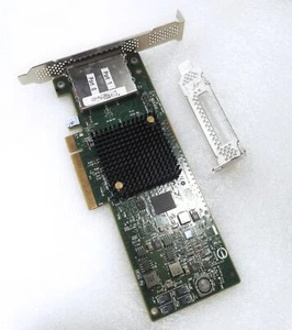 LSI SAS 9207-8e 8-P External Host Bus Adapter PCIe P20 IT Mode for ZFS FreeNAS - Zdjęcie 1 z 3