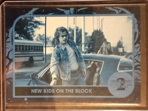 2019 Topps Stranger Things 2 #ST-4 New Kids on the Block UPSIDE DOWN 57/99