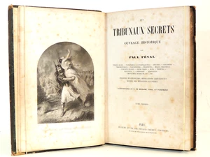 Histoire. Paul Féval. Les tribunaux secrets. Les Druides - Les Francs Juges - Picture 1 of 6