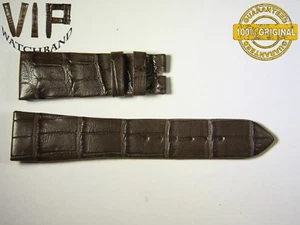 NEW OEM Authentic Girard Perregaux strap 20 mm genuine croco brown - Picture 1 of 2
