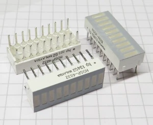 3 Stück HDSP-4832 Bar Graph Array, 3xRed 4xYellow 3xGreen, Hewlett Packard - Bild 1 von 1