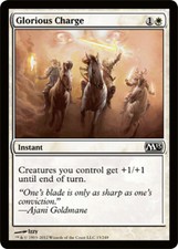 1x Glorious Charge - Foil MTG Magic 2013 (M13) NM Magic Foil