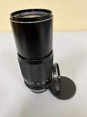 Auto SEARS MC ZOOM 100-300 mm 1:5.6 W/Vivitar Skylight Filter GREAT CONDITIONS - Image 1 of 4
