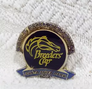 Pin solapa Breeders Cup Santa Anita Park 2012 campeonatos mundiales - Imagen 1 de 10