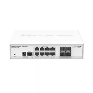 Commutateur de routeur cloud MIKROTIK CRS112-8G-4S-IN 8 x Gbit LAN 4 x cages SFP routeurOS L5 - Photo 1/2