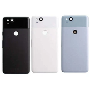 Back Battery Cover with Camera Lens and Adhesive for Google Pixel 2 - Foto 1 di 7