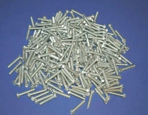 250 Slotted Hex Head Steel Machine Screws Bolts 12-24 x 1 1/8" - Picture 1 of 8