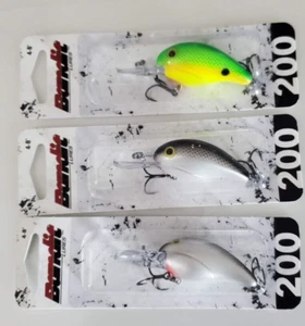 Bandit  200 Series Crankbait 2" 1/4 oz  (Lot Of 3) - Picture 1 of 2