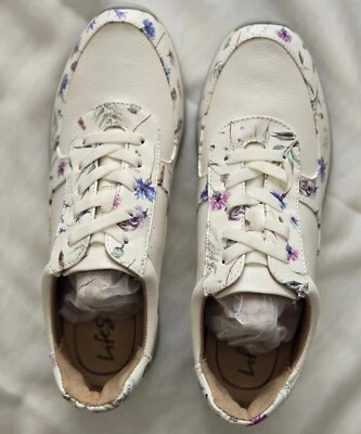 Zapatilla deportiva LifeStride Horizon para mujer blanca/floral talla 10 M Foto 1 de 4
