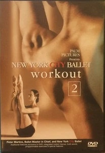 NEW YORK CITY BALLET WORKOUT 2 DVD Peter Martins Exercise Fitness Health Program - Picture 1 of 1
