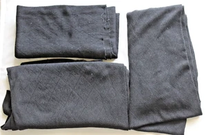 3 Pieces of Black Stretchy Tubular Net Like Lightweight Material - Picture 1 of 2