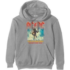 AC/DC grau Blow Up Your Video offizieller Unisex Hoodie Kapuzenoberteil - Bild 1 von 1