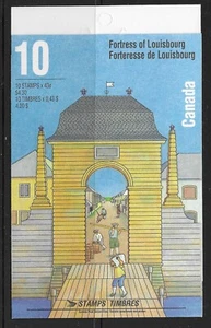 Canada 1995 275th Anniversary of Fortress of Louisbourg Stamp Booklet U/M (N5) - Picture 1 of 3