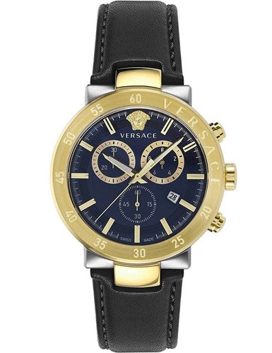 Versace VEPY00320 Orologio Uomo Urban Mystique Chrono 44mm 5ATM