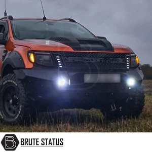 Parachoques delantero cabrestante de alta resistencia Ford Ranger 2012-2015 T6 - Imagen 1 de 7