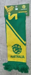 Official Australia Football Socceroos Team Supporter Scarf New - Picture 1 of 7