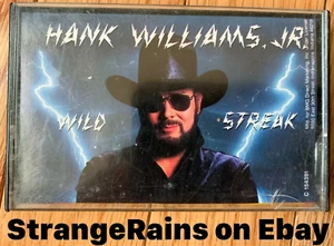 Hank Williams Jr. -  WILD STREAK - Cassette Tape  - Country Music - TESTED - Picture 1 of 6