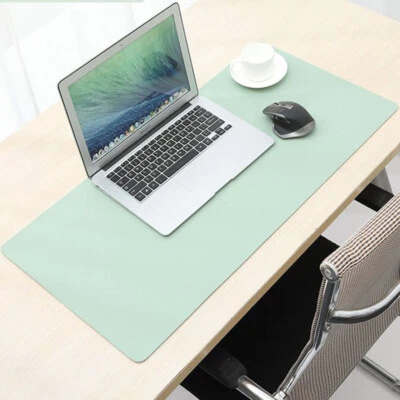 2mm Thick Working Learing Waterproof Desk Mat PU Leather Non-Slip Mouse Pad Lot - Image 1 of 4