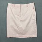 Brooks Brothers Skirt Womens Size 8 Pink 346 Stretch Pink Pencil Pastel Light