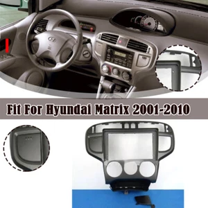 Fascia Stereo Radio Bezel Panel Frame Trim 2 Din For Hyundai Matrix 2001-10 Auto - Bild 1 von 1