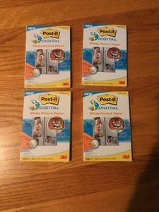 Post-It Digital Sticky Picture Paper - 4" x 6" for Inkjet Printer 65 Sheets - Picture 1 of 2