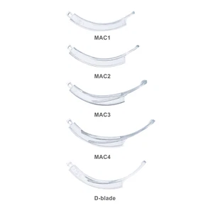 Sensorendo Anti-fogging Sterilized Laryngoscope Blade MAC1/2/3/4/D (10pc/Box) - Picture 1 of 16