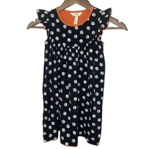 Vestito Matilda Jane Bambina Zucca Halloween Nero Arancione Taglia 6 - Foto 1 di 6