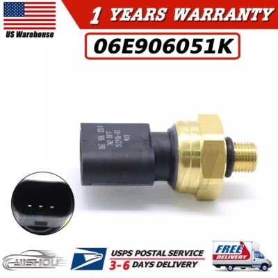 Sensor de presión de combustible 06E906051K para Audi A4 Quattro VW Passat Jetta 2,0 L 05-2009 Foto 1 de 4