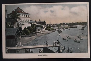 c. 1920s Kenya Photo Postcard "Mombasa" Unused - Bild 1 von 2