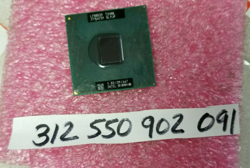 SL9JM Intel Core Duo T2400 1,833 GHz/2 M/667 MHz socket processore M  - Immagine 1 di 1