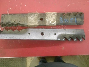 4 PZ 17" Oregon 90-901 lame per falciatrice per pacciamatura ADATTE PER JOHN DEERE bw51 - Foto 1 di 5