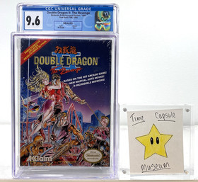 Double Dragon II 2 New Nintendo NES 1990 Factory Sealed CGC Graded 9.6 A+ MINT