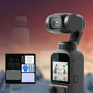4PCS 9H Tempered Glass Screen Protector Lens Film For DJI OSMO POCKET 2 Gimbal - Photo 1 sur 12