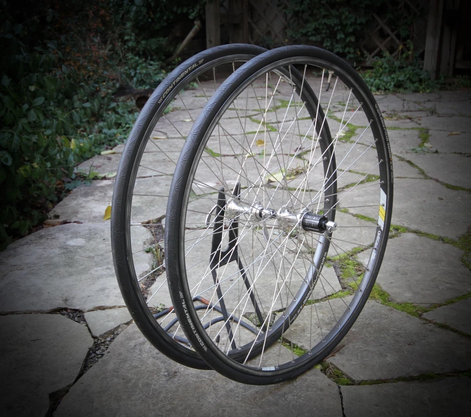 Campagnolo C Record / Omega Clincher 36H / Anthrazit / Wheel Set #VELOWIZARD - Bild 1 von 4