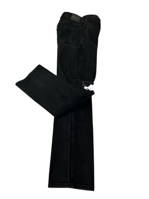 Hollister девочек Junior джинсы, размер w24S, черный дениум, молния, кнопка - Изображение 1 из 4