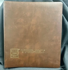 Vintage Radio Shack TRS-80 Manual And Software “Litigation Support “ - Afbeelding 1 van 8
