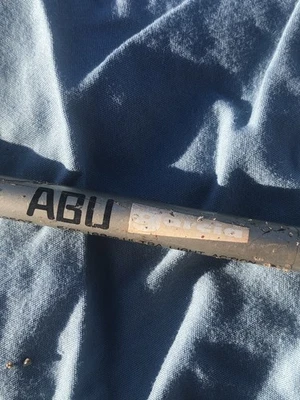 Abu Garcia 2 Pc Ultra Light Action Pole 2-6 Lb Line 5’6” Gray Blue Rod Only - Image 1 of 4