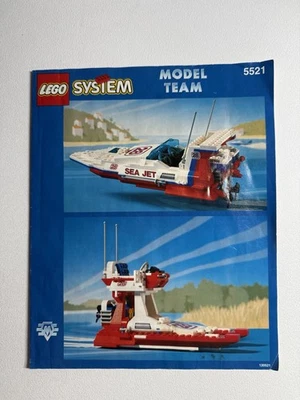 LEGO Model Team: Sea Jet (5521) *Instructions Only* - Image 1 of 3