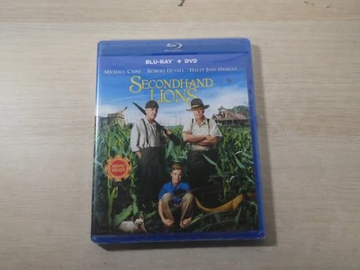 Secondhand Lions Blu ray DVD 2009 Family Movie Brand New Sealed Foto 1 de 4