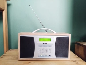 Alba DAB Radio mit Netzteil Digital DAB UKW Radio - Bild 1 von 6