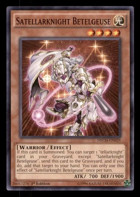 Yugioh Satellarknight Betelgeuse #NECH-EN029 The New Challengers LP - Image 1 of 2